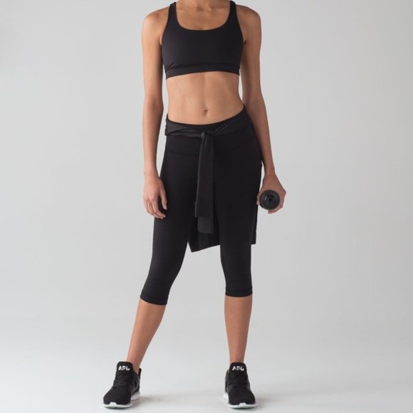 Lululemon Wunder Under Hi-Rise 1/2 Tight Full-On Luxtreme 17 Black Size 6 - Picture 4 of 13